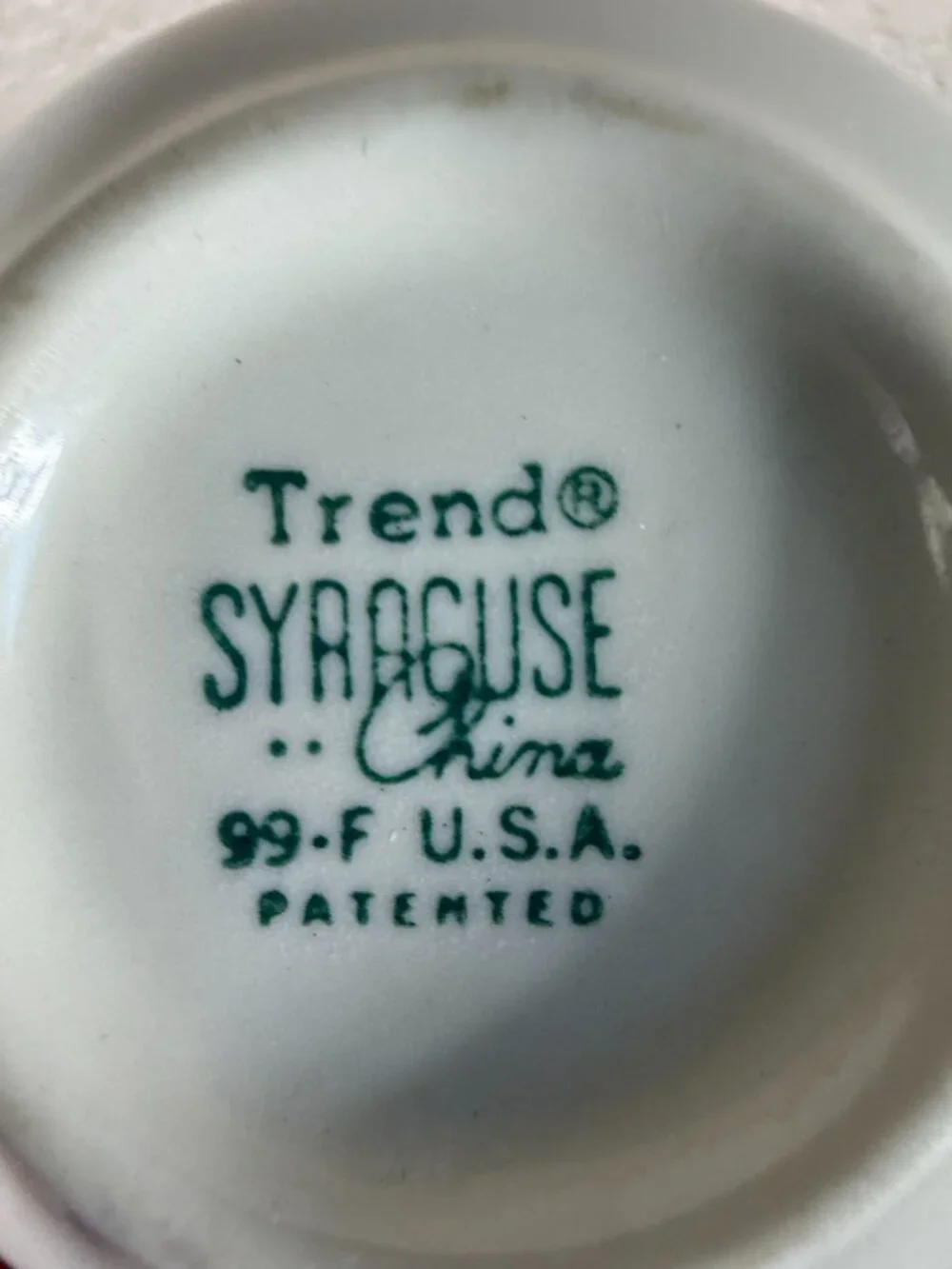 Syracuse China these small